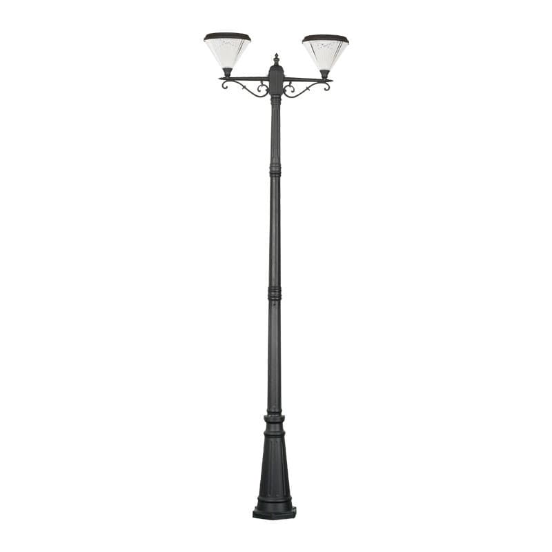 Farola Solar LED Doble 12W 260cm IP65 — Temperatura color: Luz Cálida